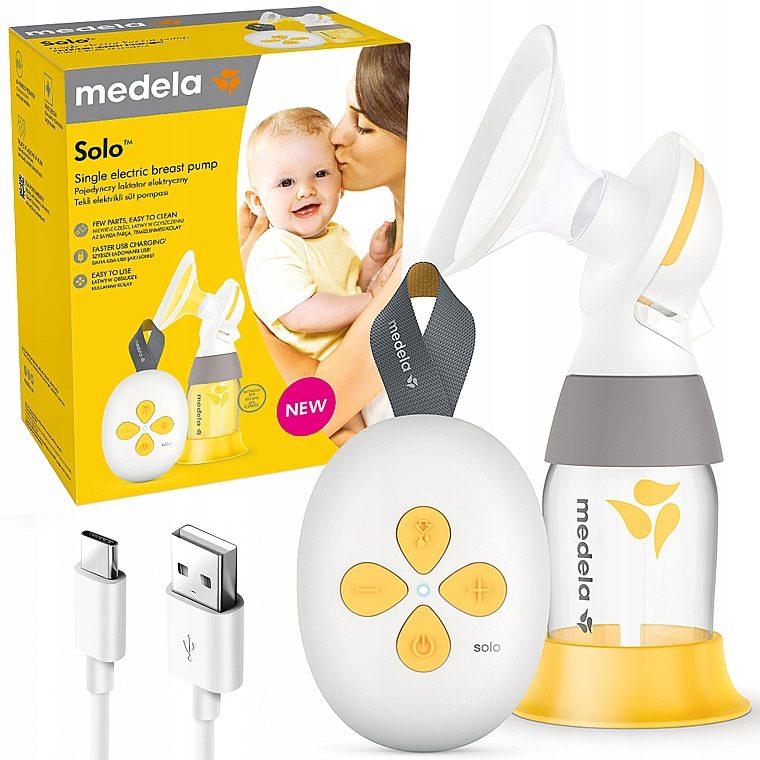 MEDELA SOLO SINGLE ELECTRIC BREAST PUMP - Image 2