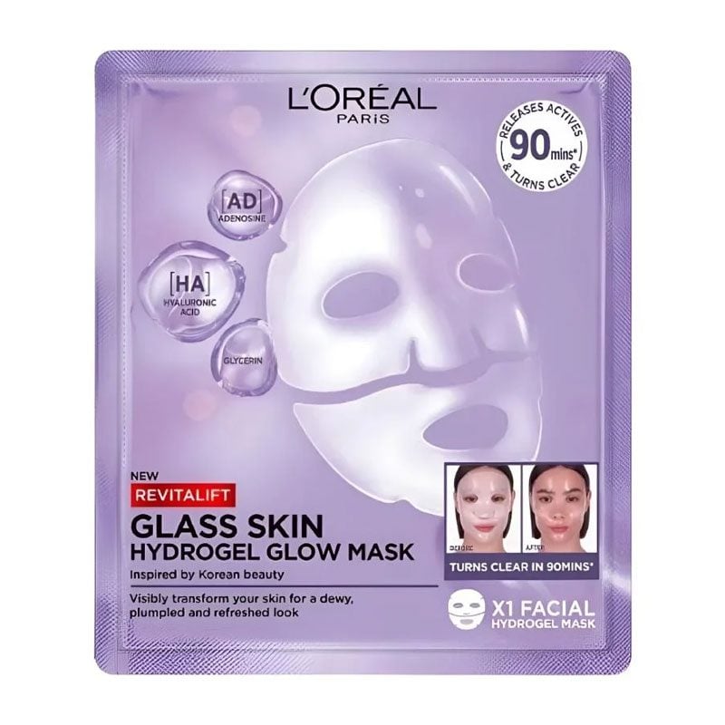 LOREAL REVITALIFT GLASS SKIN MASK 25G