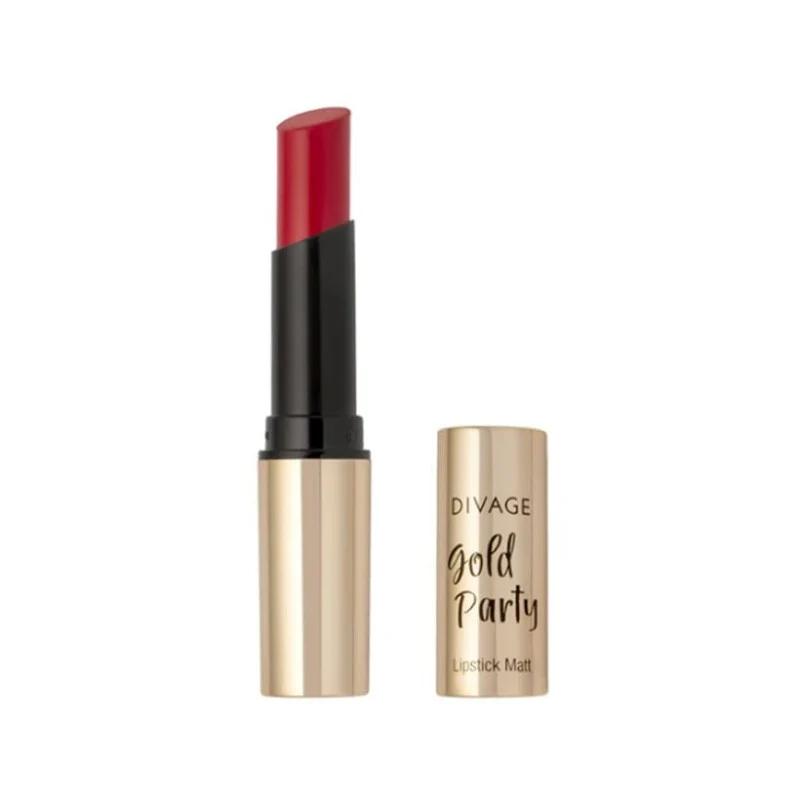 LIPSTICK GOLD PARTY NR. 02 LUXUTIOUS RED