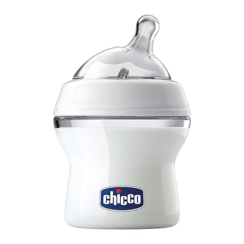CHICCO NATURAL FEELING REGULAR FLOW BOTTLE 0M+ 150ML - Image 2