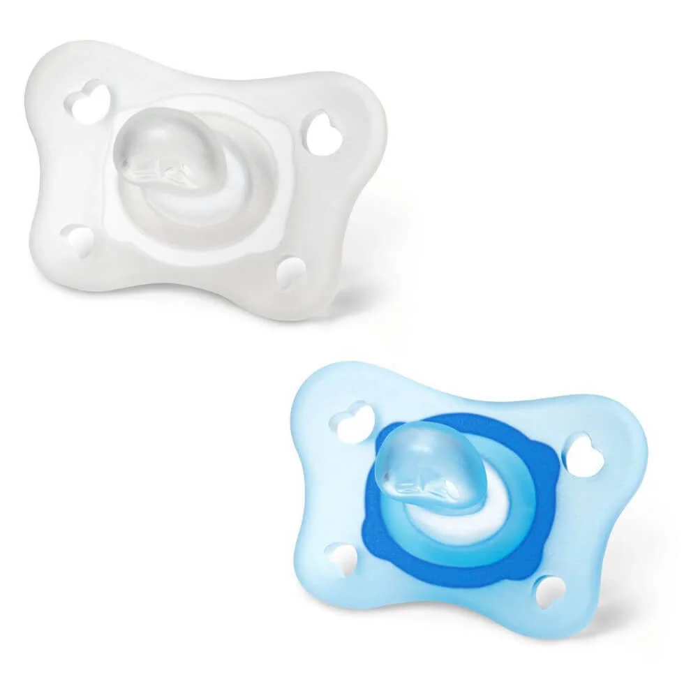 CHICCO MINI SOFT SOOTHER SILICON 2-6M BOY - Image 2