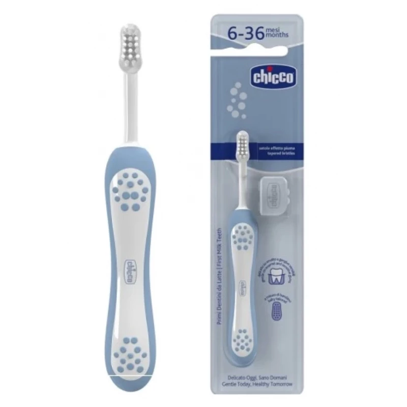 CHICCO T.B FIRST MILK TEETH BLUE 6-36M - Image 2