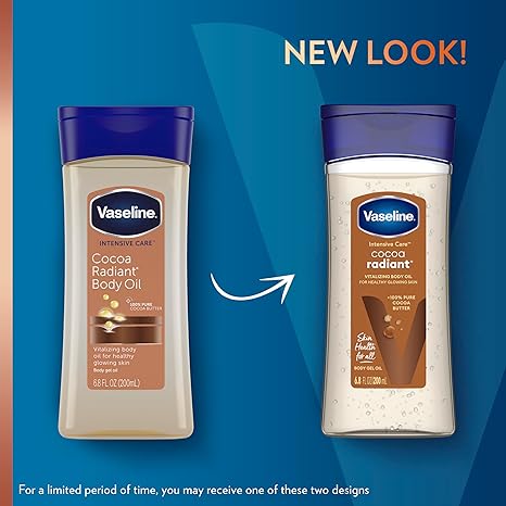 VASELINE COCOA RADIANT BODY OIL 200ML - Image 5
