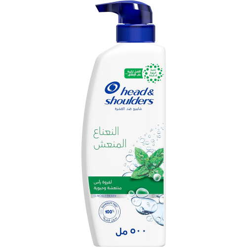 head & shoulders menthol efresh shampoo 500 ml
