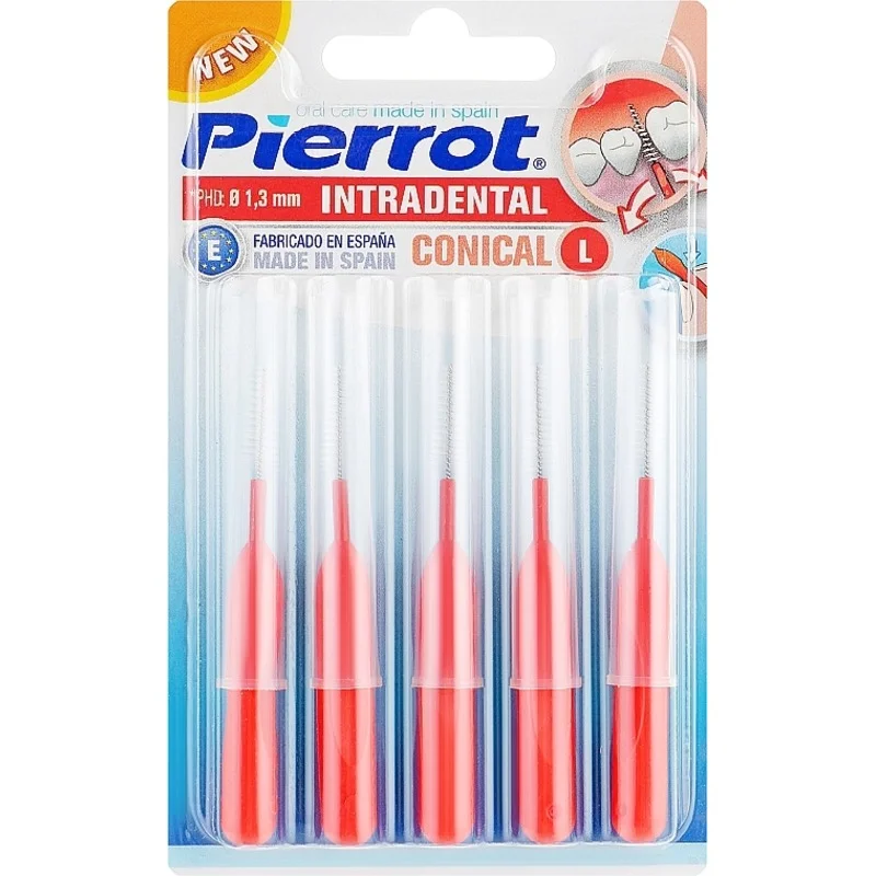PIERROT INTRADENTAL CONICAL 1.3MM RED