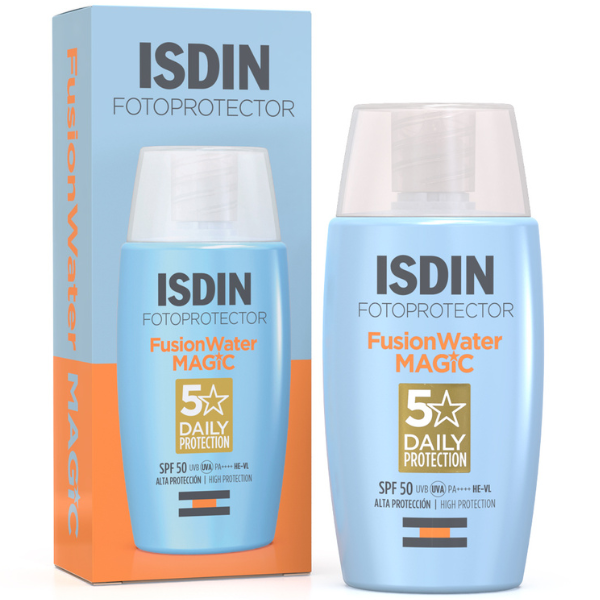 ISDIN SUNSCREEN FUSION WATER NO COLOR SPF50+ 50ML
