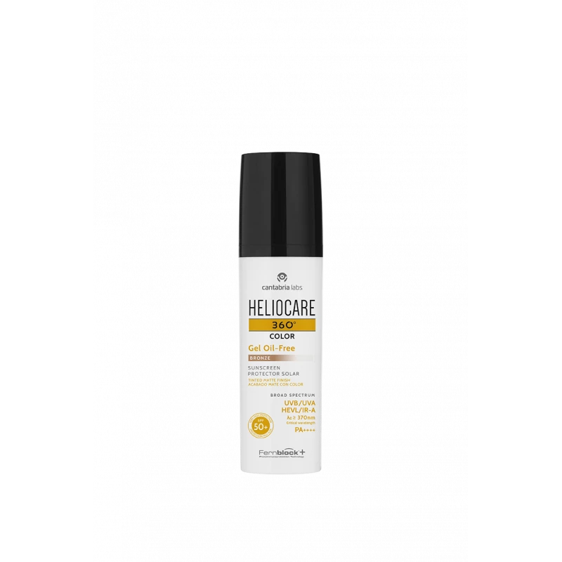 CANTABRIA LABS HELIOCARE 360 SUNSCREEN GEL OIL FREE BRONZE SPF50 50ML - Image 3