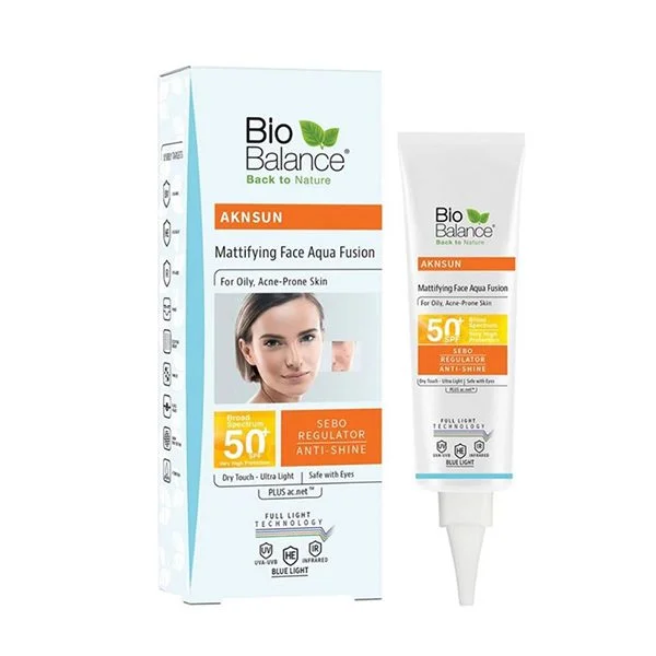 BIO BALANCE SUNSCREEN AKNSUN MATTIFYING FACE PF50+ 40ML