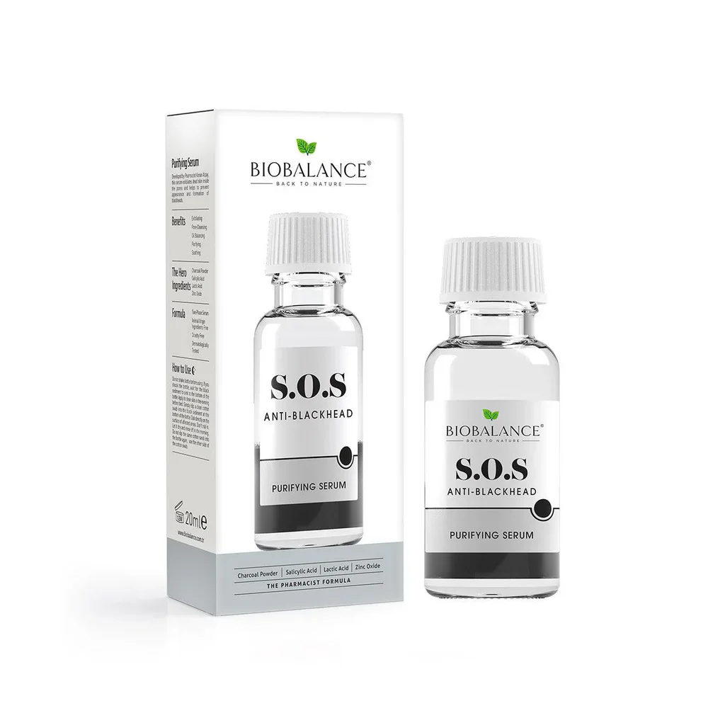BIO BALANCE S.O.S ANTI-BLACKHEAD PURUFYING SERUM 20ML