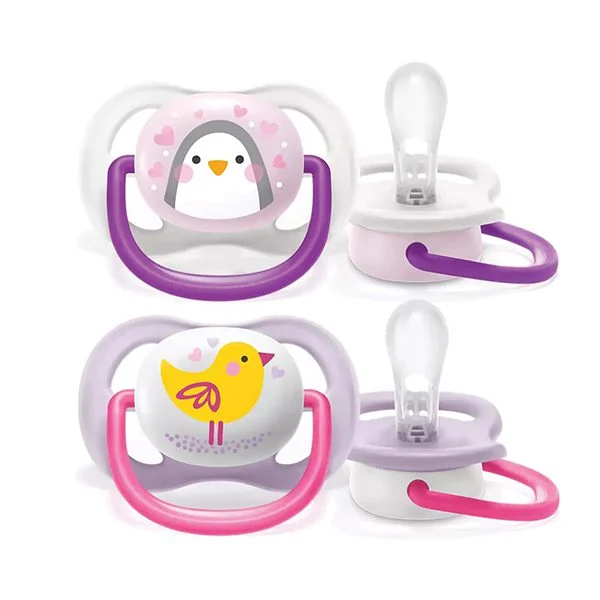 AVENT ULTRA AIR ANIMALS SOOTHER 0-6M 2PCS - Image 2