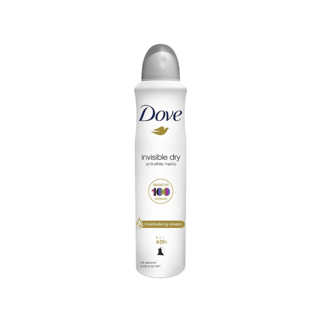 DOVE SPRAY INVISIBLE DRY 250ML