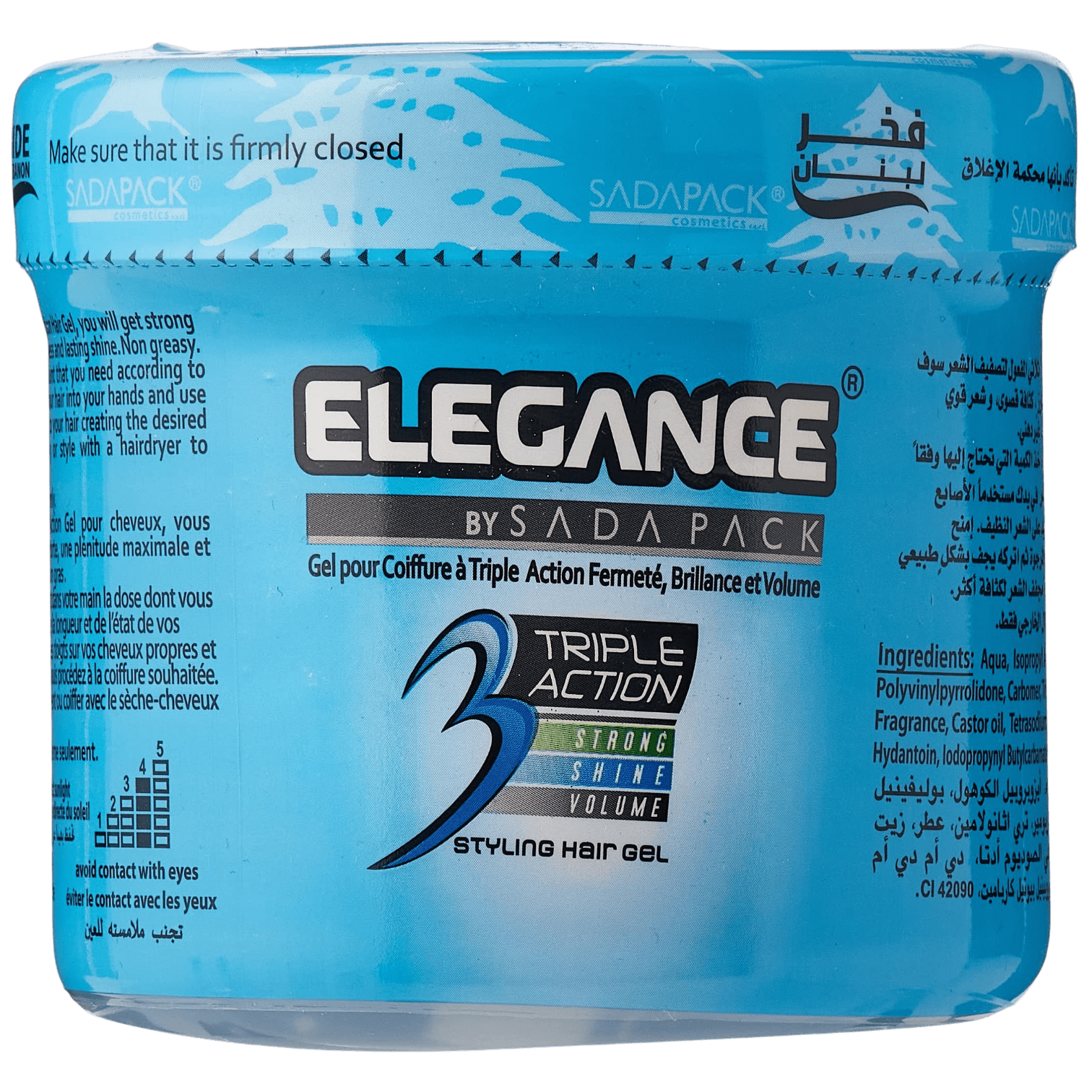 ELEGANCE STYLING GEL ازرق