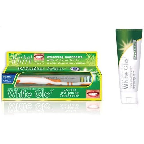 WHITE GLO HERBAL WHITENING T.P 150G