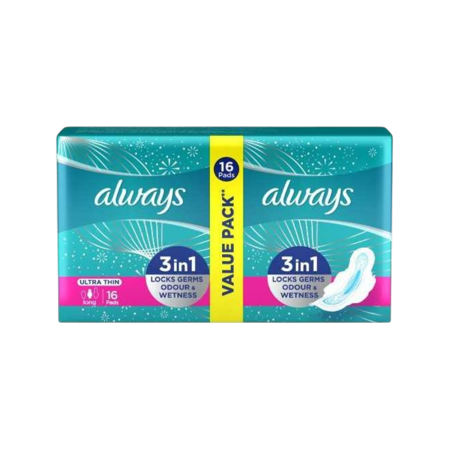 ALWAYS ULTRA SLIM LONG 16 PADS