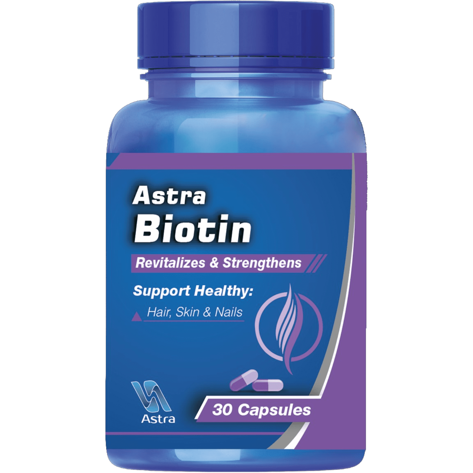 ASTRA BIOTIN 500MG 60CAP