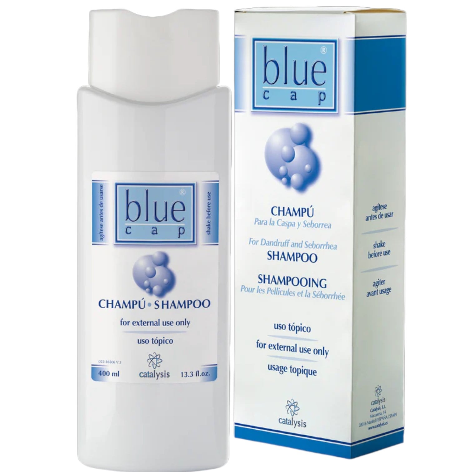 BLUE CAP SHAMPOO 400ML