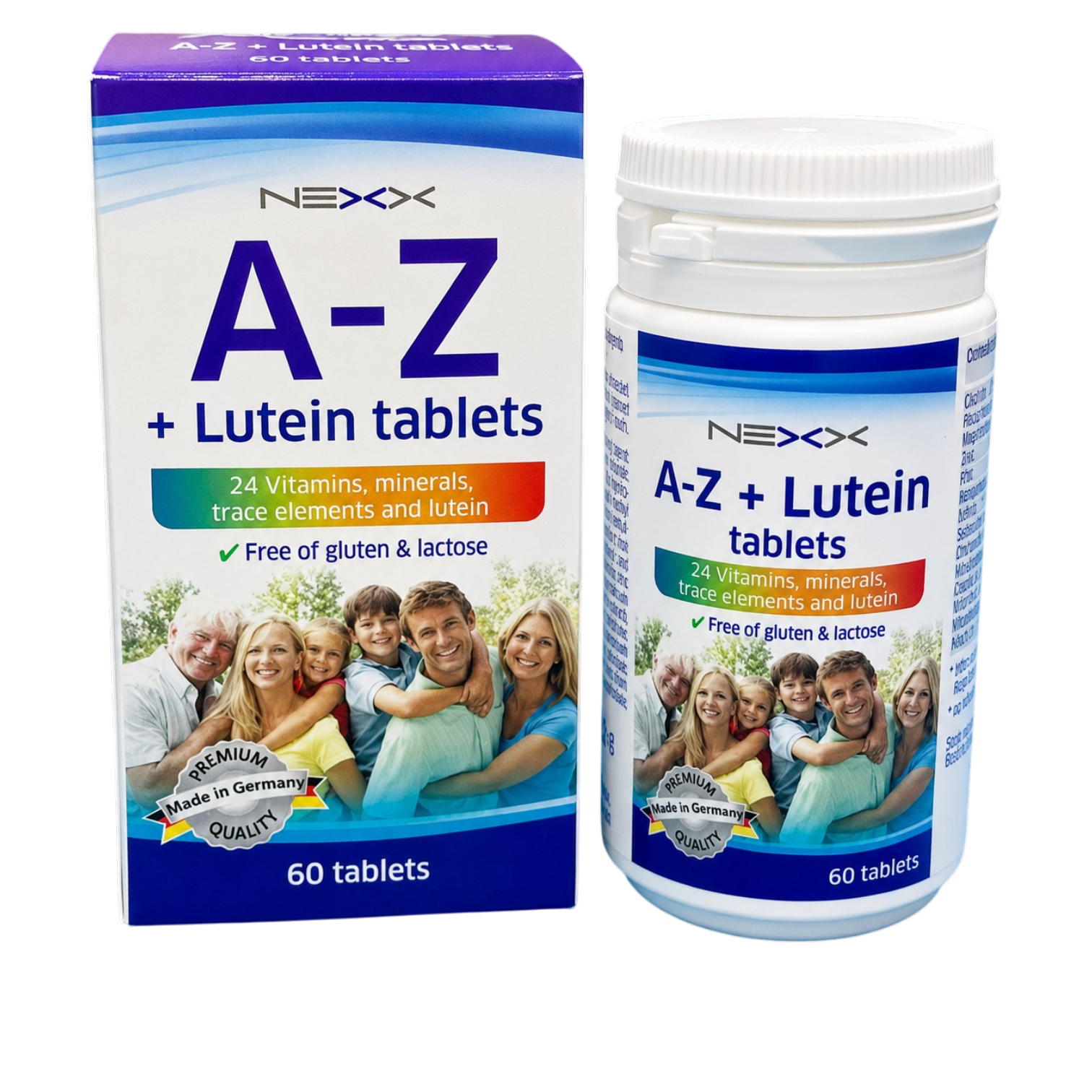 NEXX A-Z + LUTEIN 60TAB