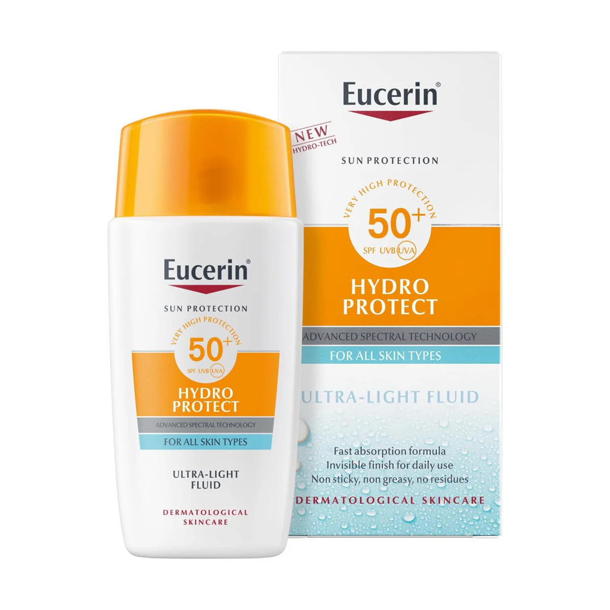 EUCERIN SUNSCREEN HYDRO PROTECT LIGHT FLUID SPF50+ 50ML