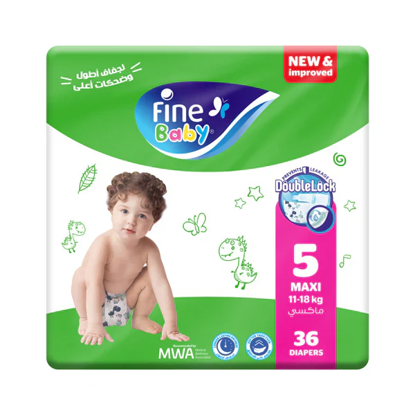 FINE BABY 5 36 DIPERS