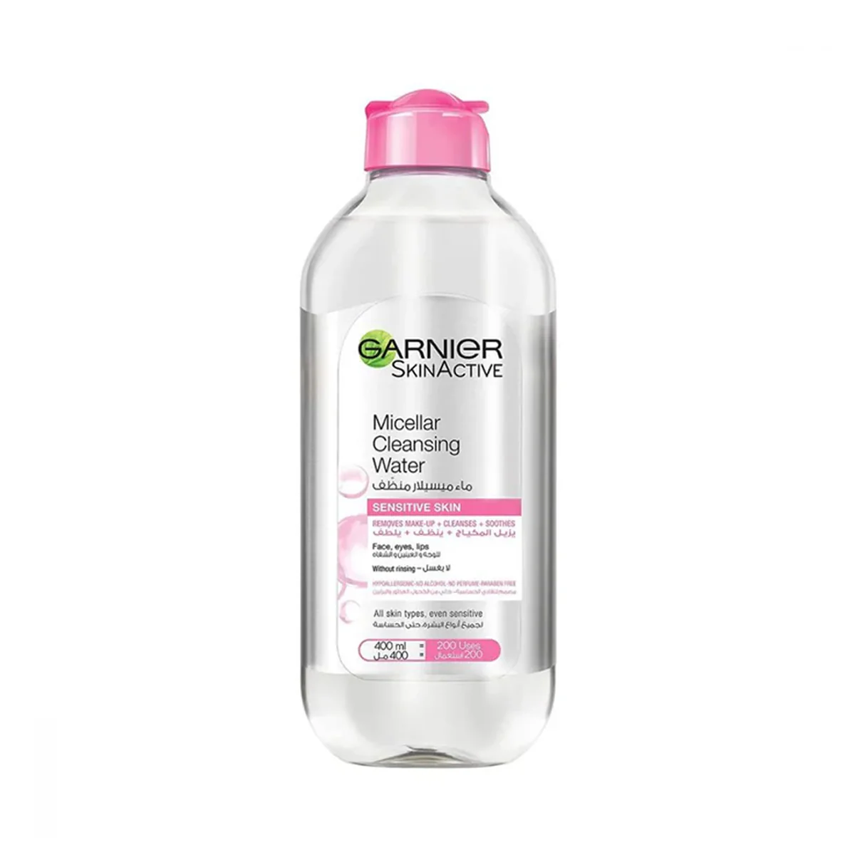 GARNIER MICELLAR CLEANSING WATER 400ML PINK