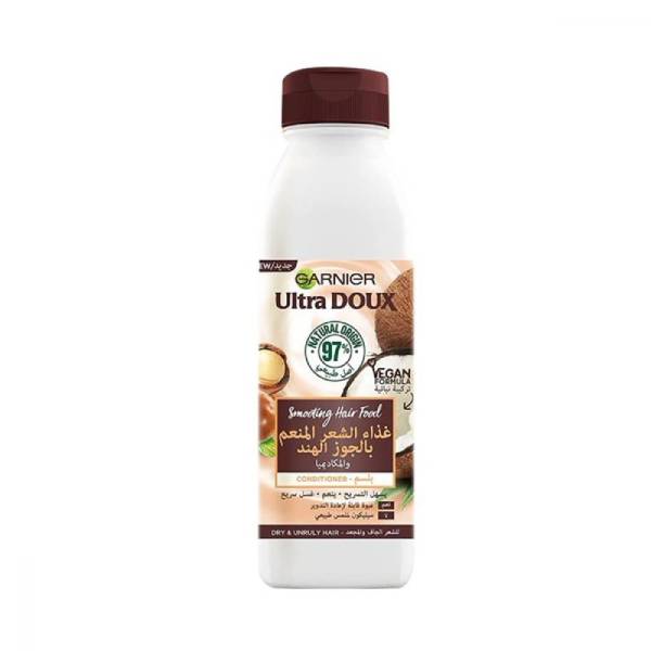 GARNIER ULTA DOUX HAIR FOOD MACADAMIA CONDITIONER 350ML
