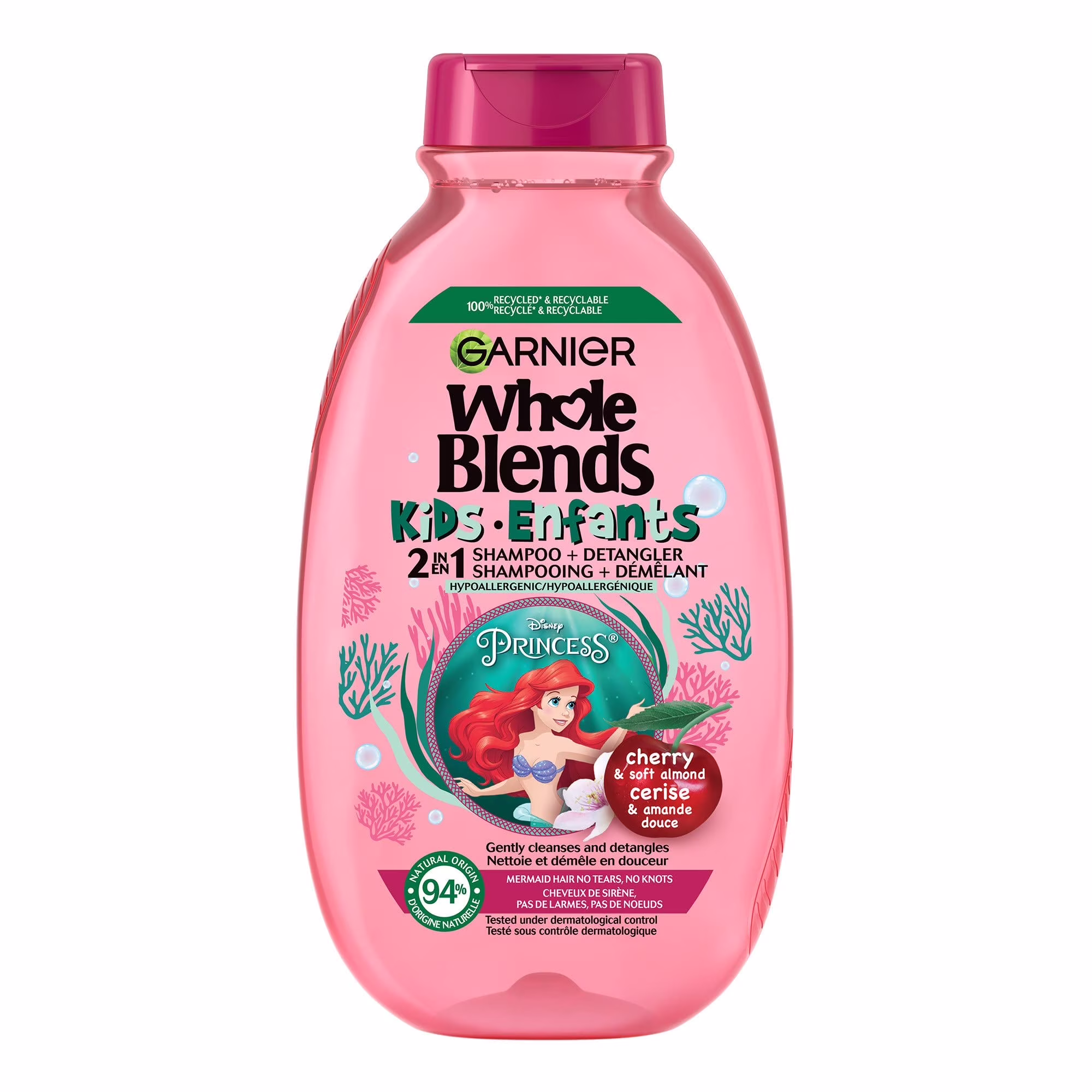 GARNIER ULTRA DOUX KIDS CHERRY & SOFT ALMOND SHAMPOO 400ML