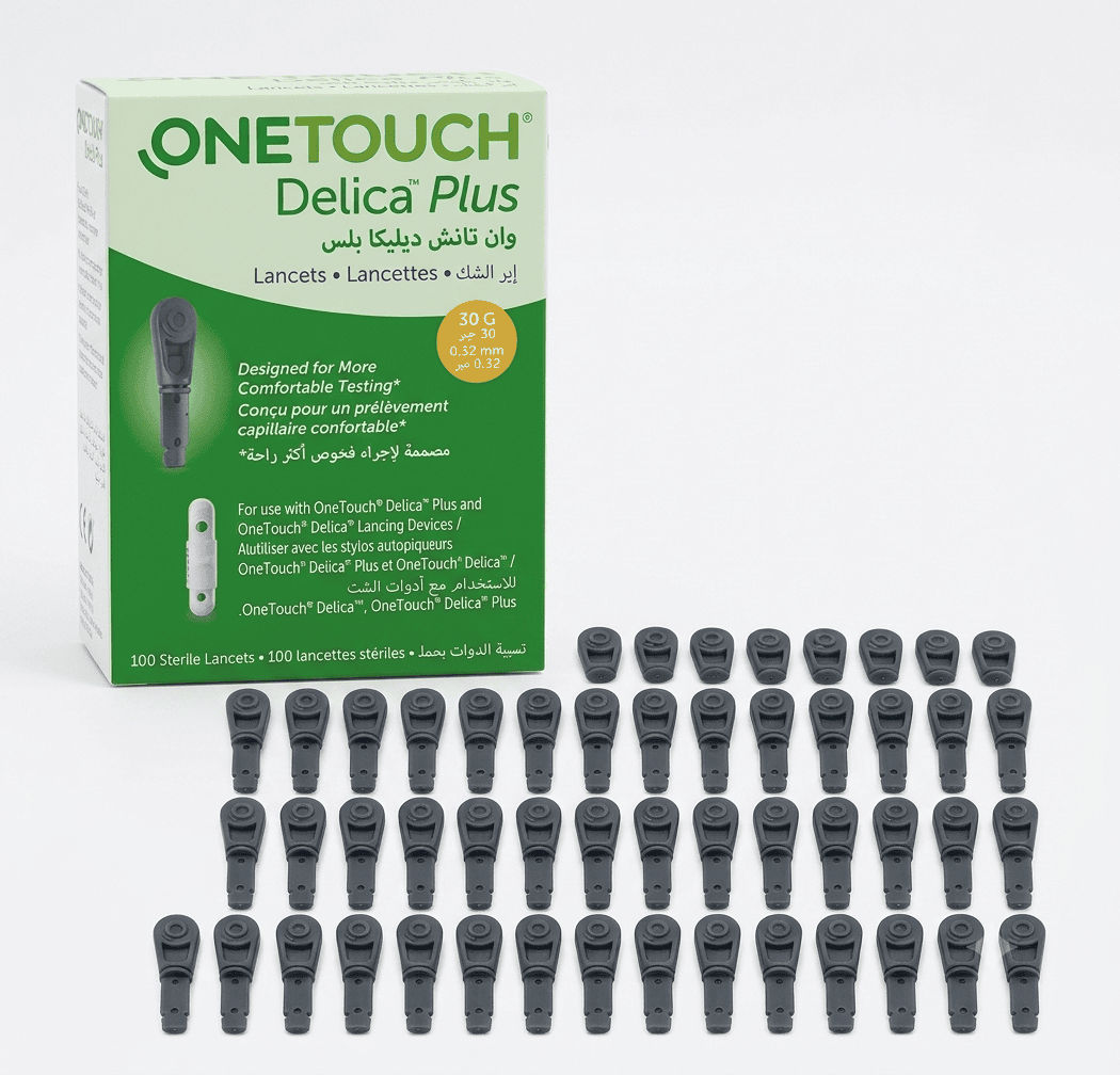 ONETOUCH DELICA PLUS 30G 0.32MM 100 LANCET - Image 2