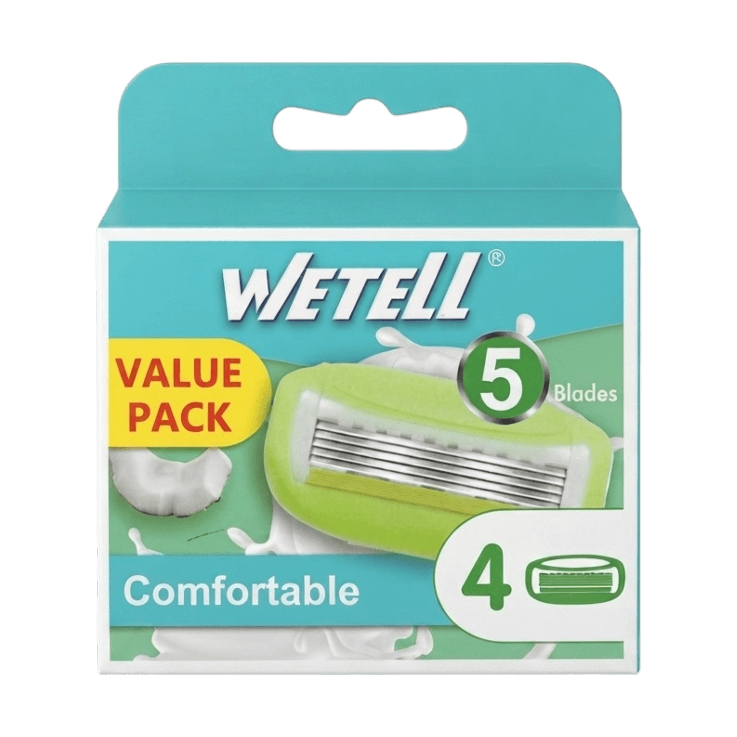 WETELL GREEN BLADE HEADS 4PCS