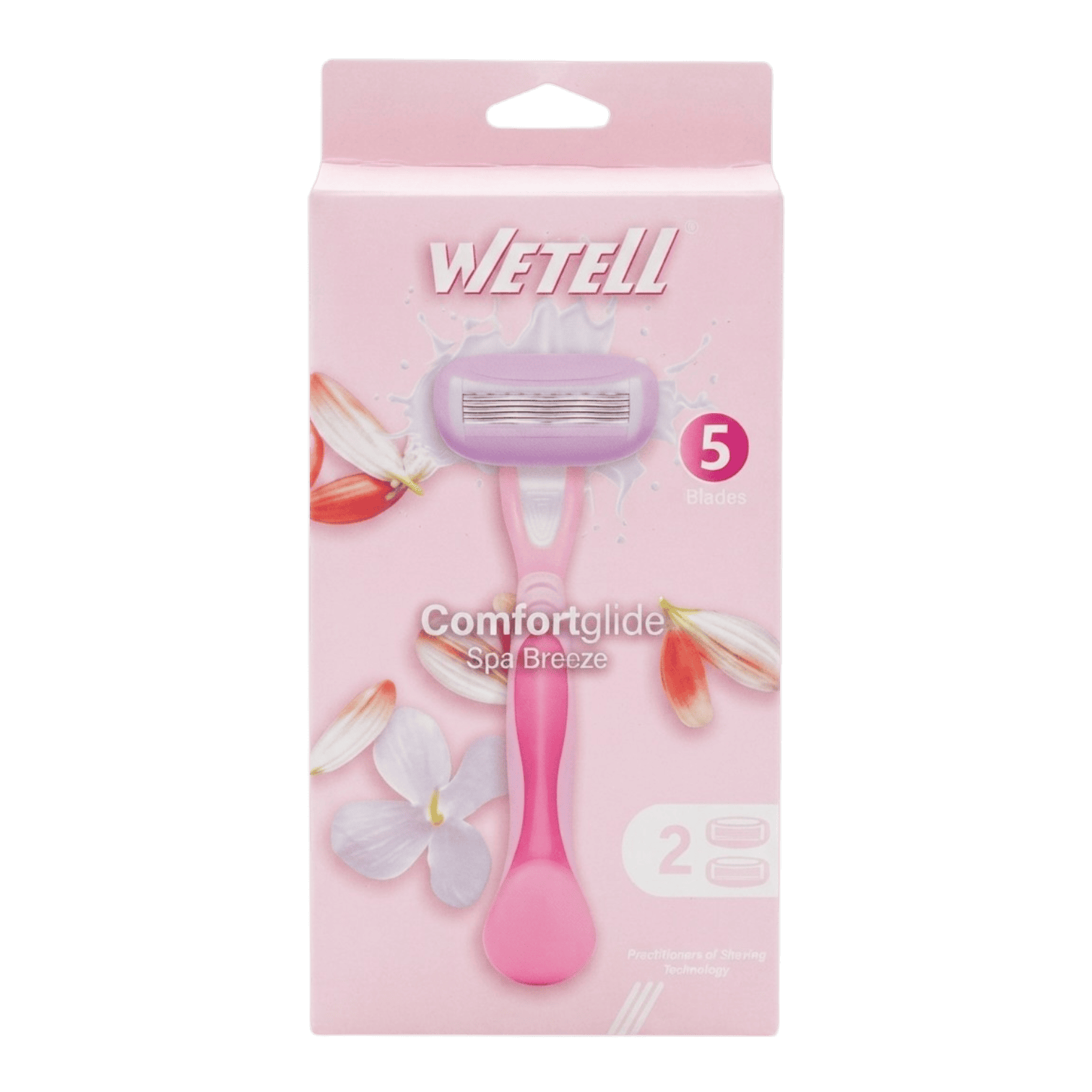 WETELL ROSE BREEZE 5 BLADES 2 PCS