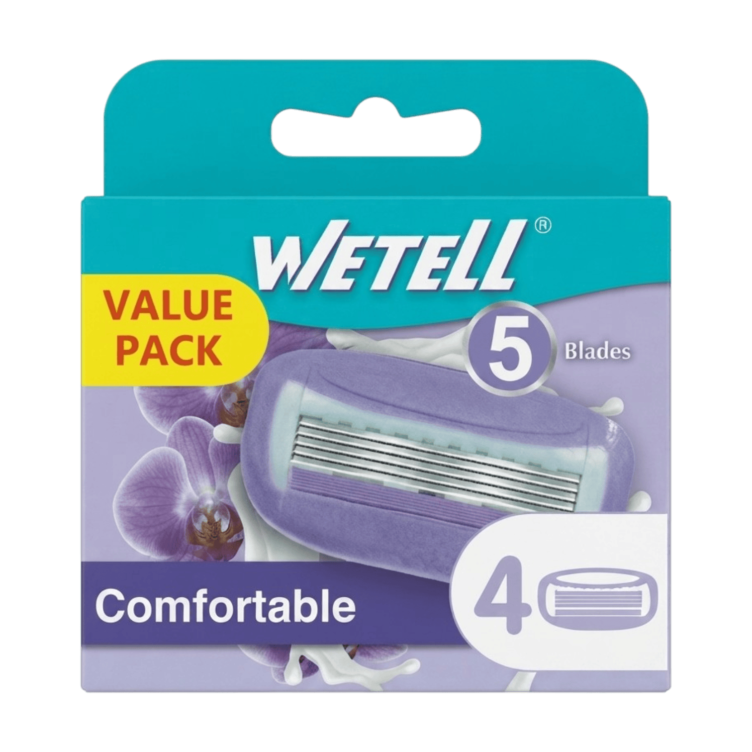 WETELL PURPLE BLADE HEADS 4PCS