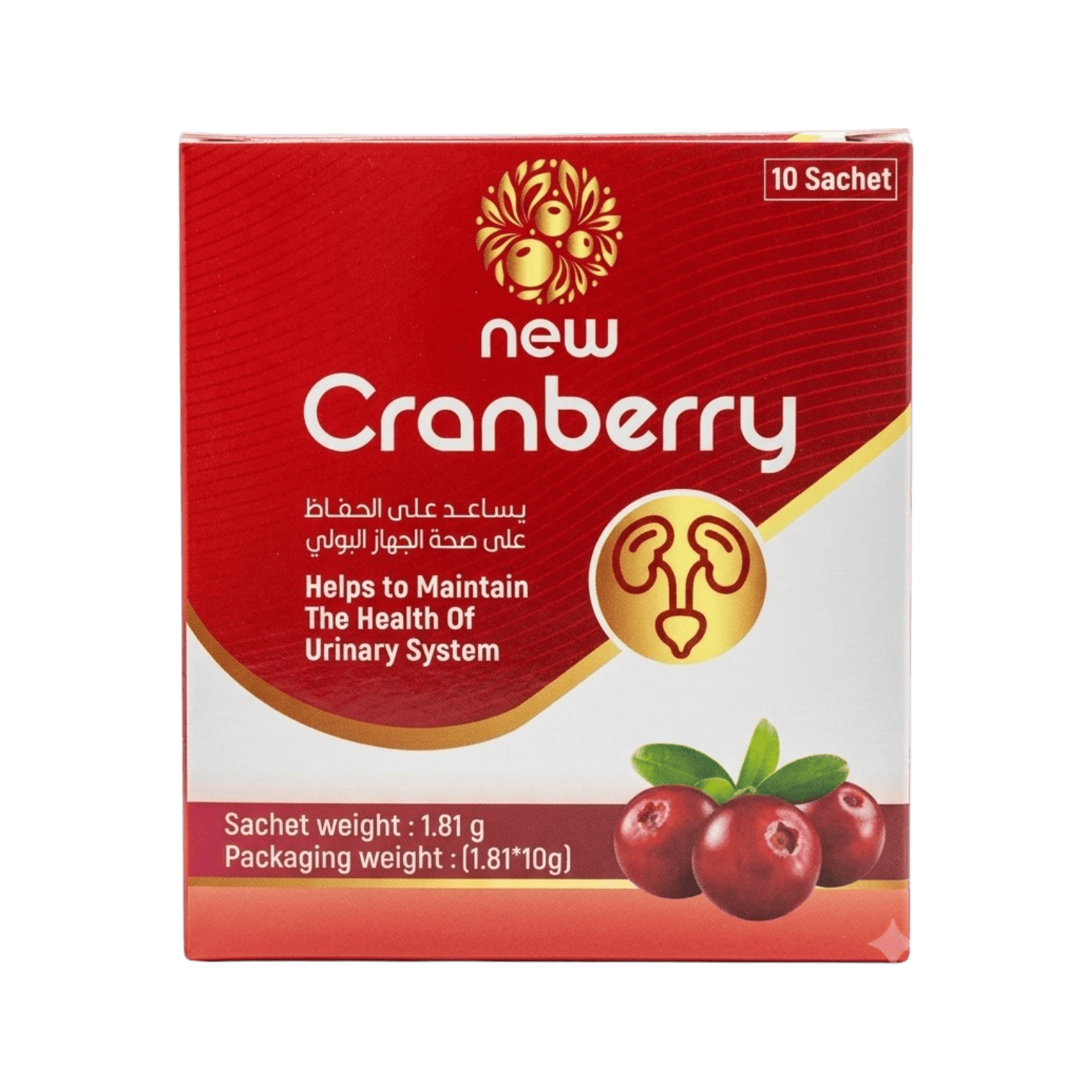 NEW CRANBERRY 1.81G 10SACH
