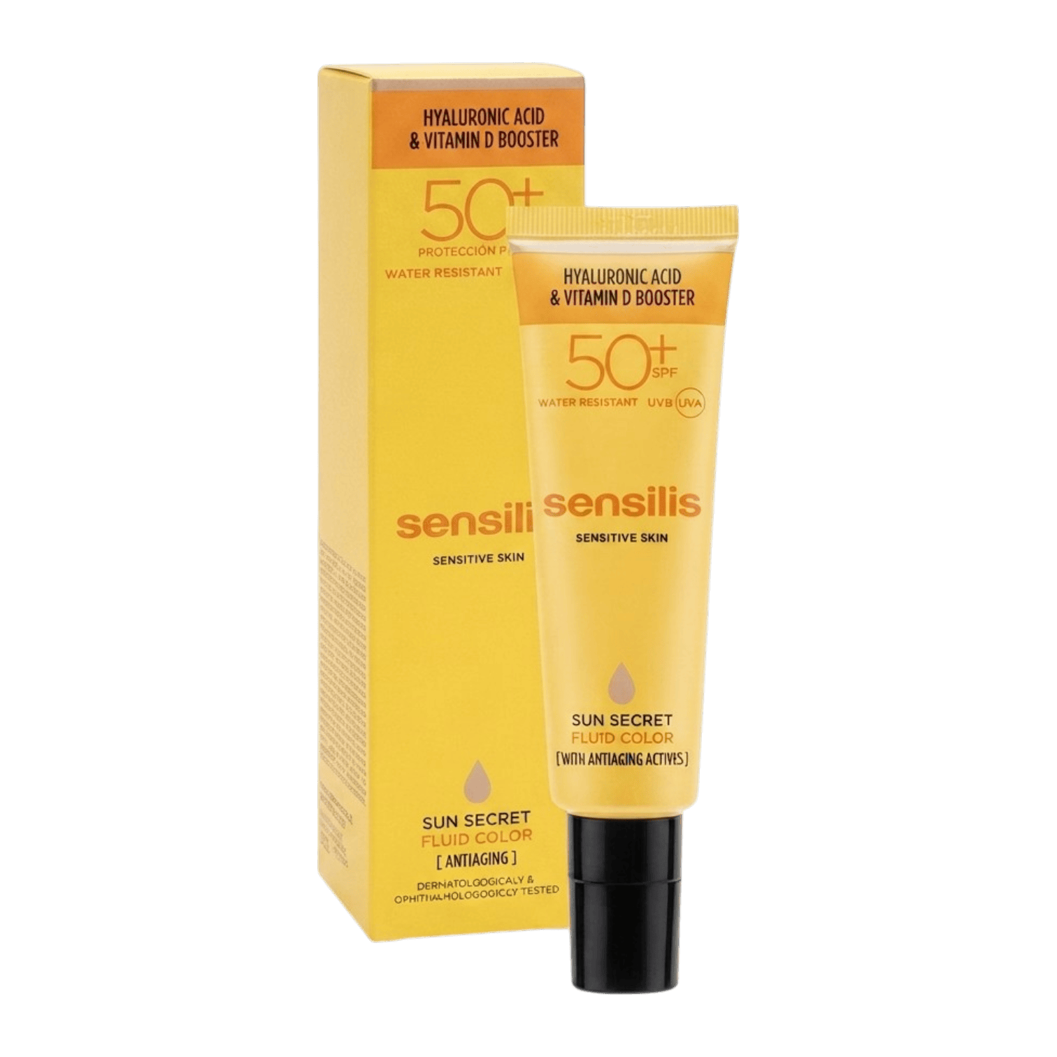 SENSILIS SUNSCREEN SUN SECRET COLOR ANTIAGING SPF50+ FLUID 50ML