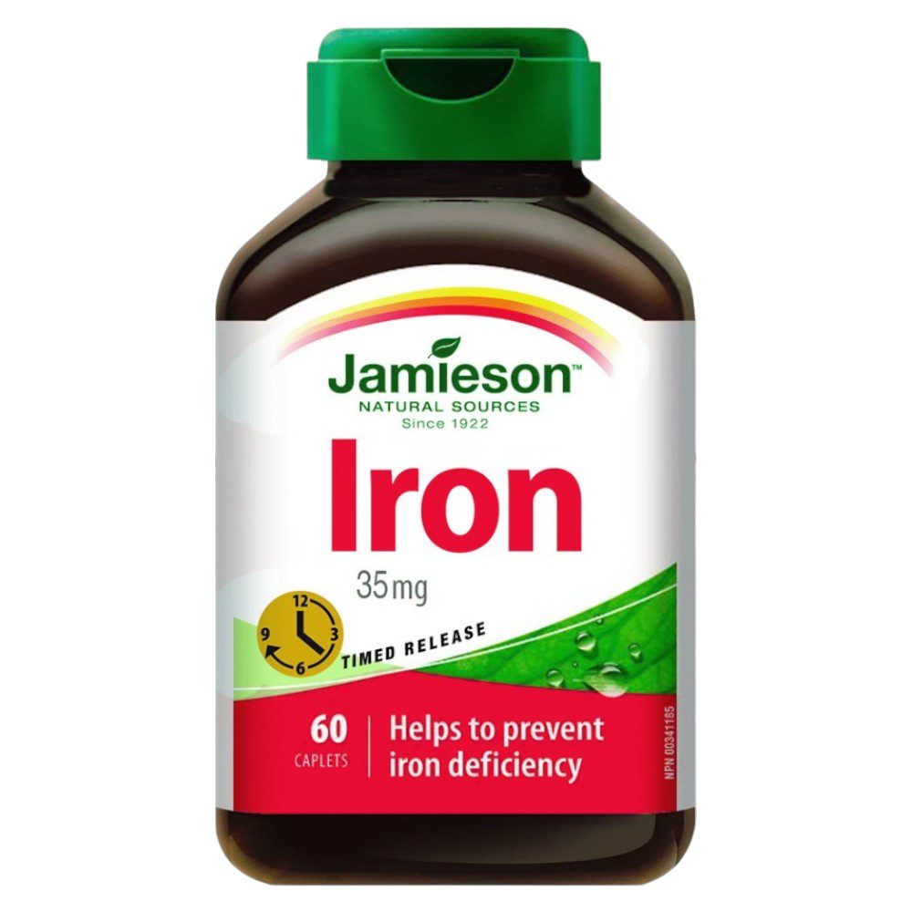 JAMIESON IRON 35MG 60CAP