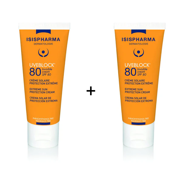 ISISPHARMA SUNSCREEN UVEBLOCK 80+ TINTED CREAM OFFER
