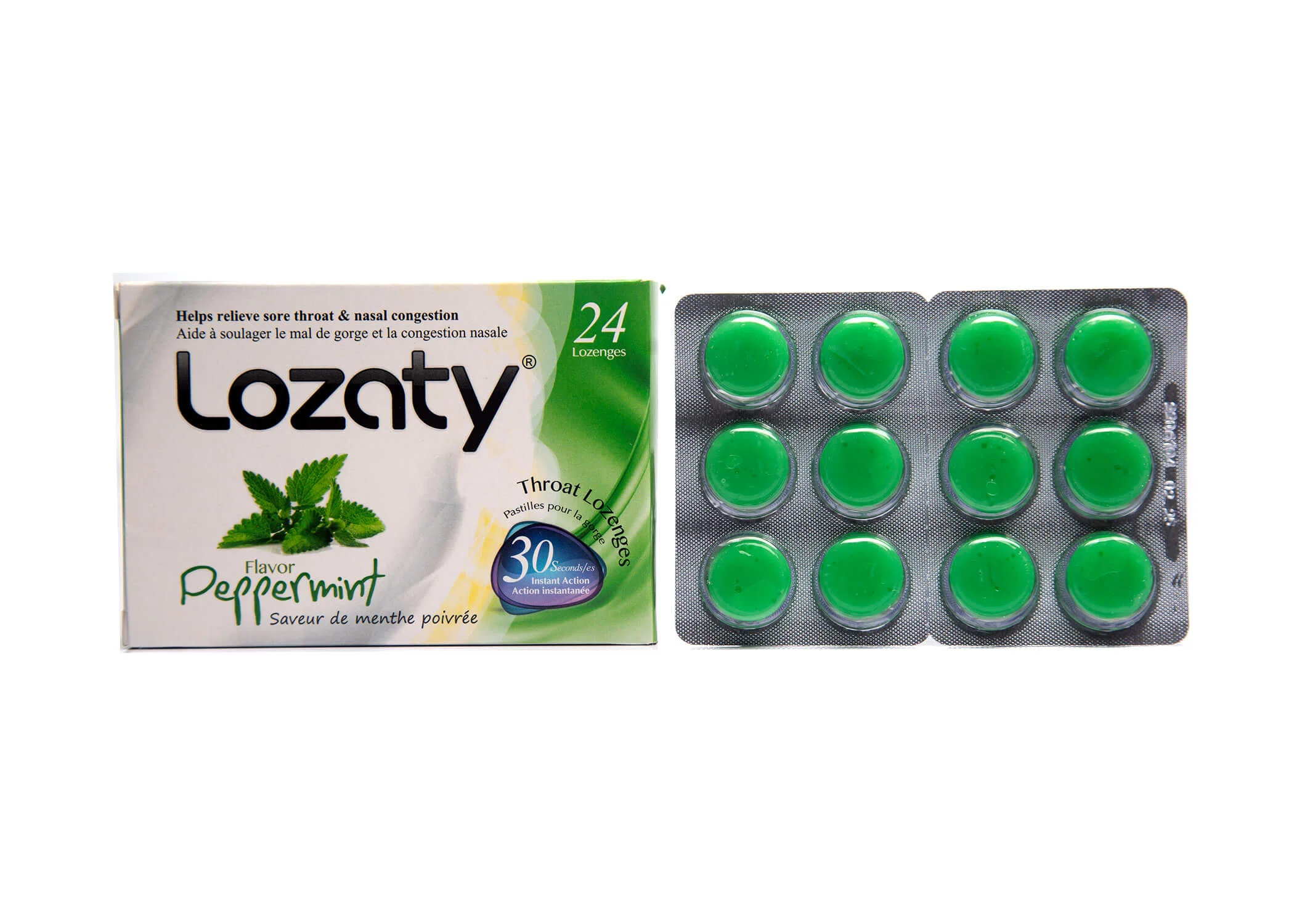 LOZATY PEPPERMINT 24 LOZENGES - Image 2