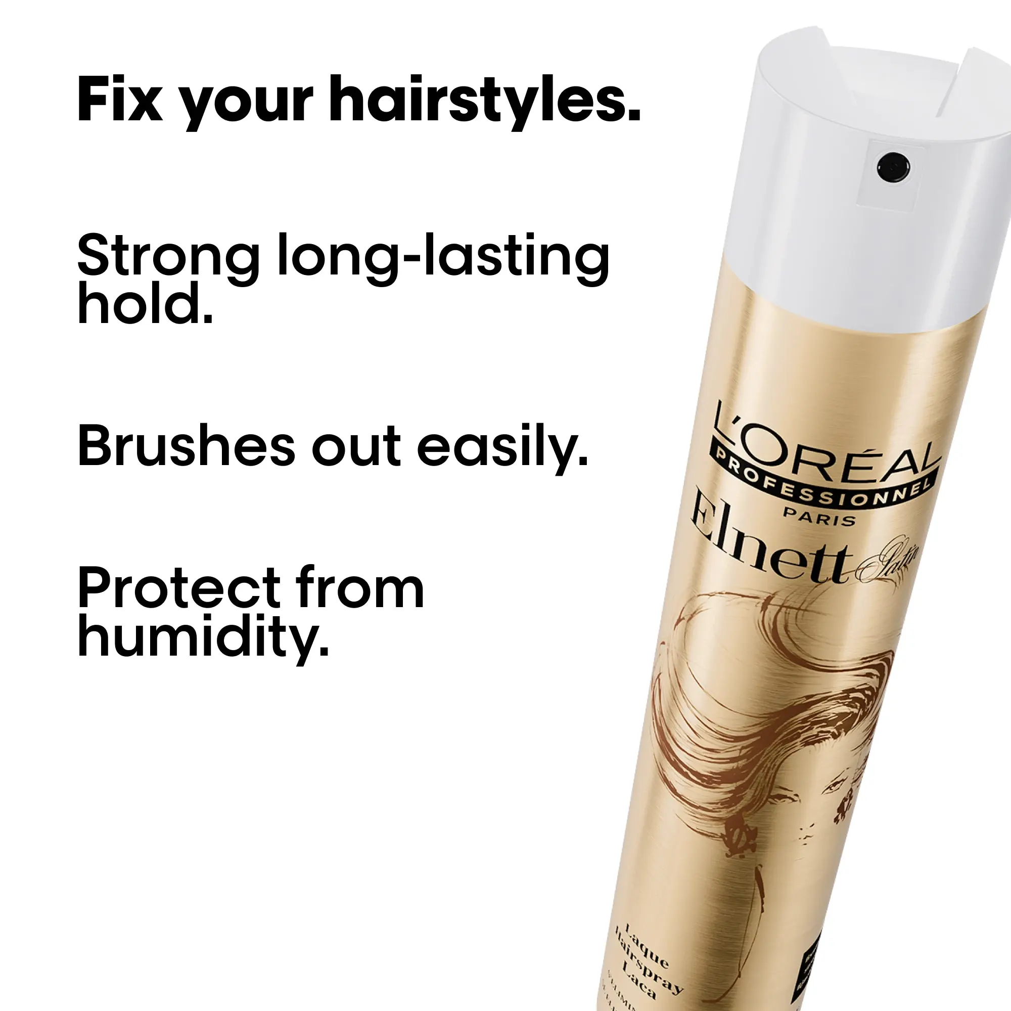 LOREAL ELNETT STRONG 500ML - Image 3