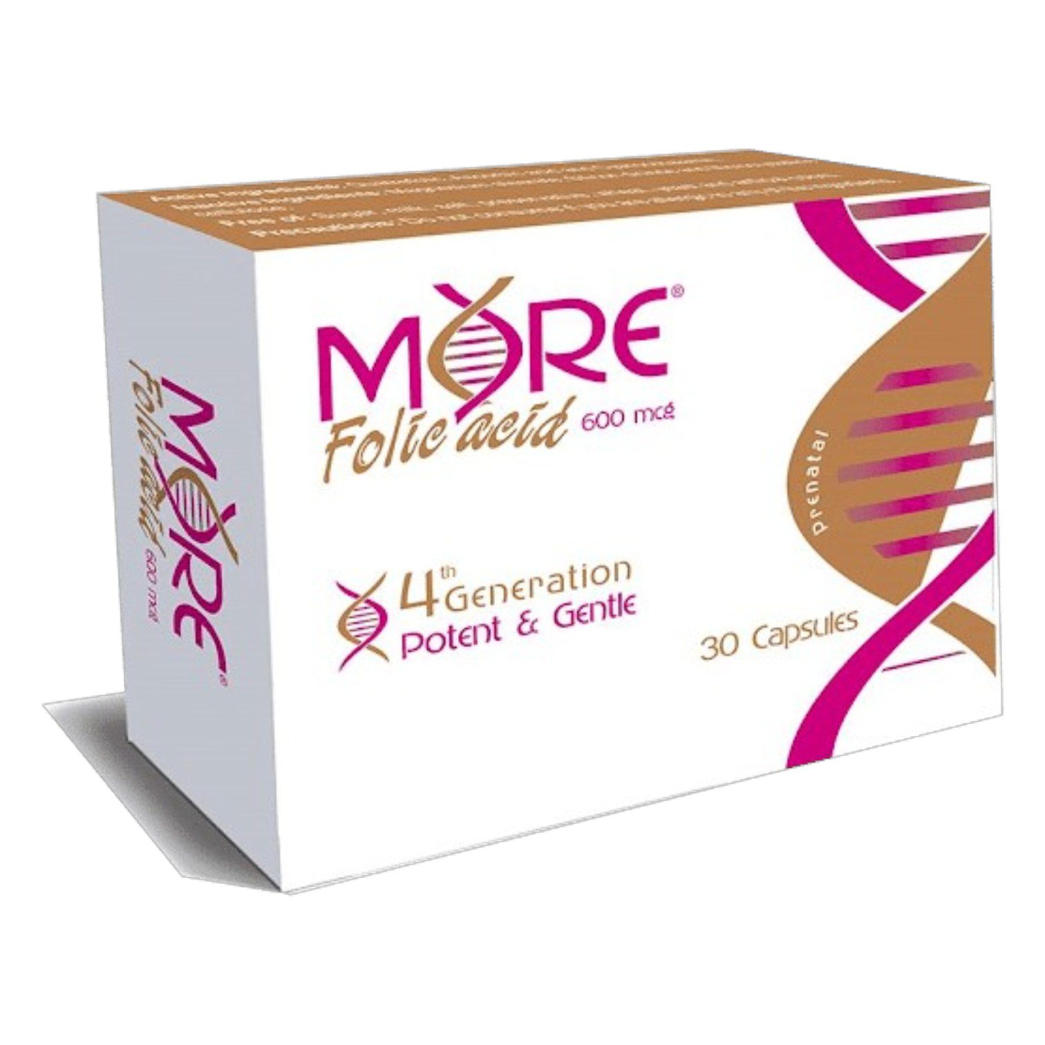 MORE FOLIC ACID 600MCG 30CAP