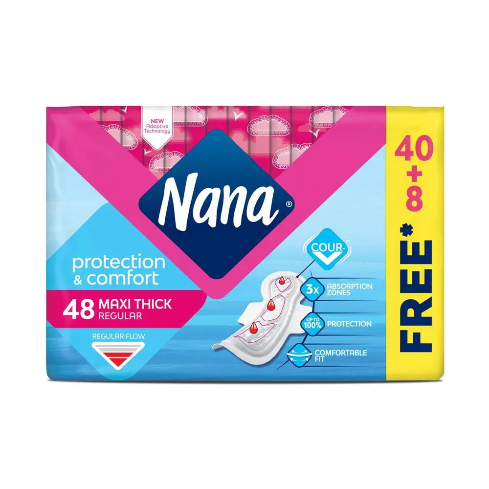 NANA MAXI THICK REGULAR 48 PADS