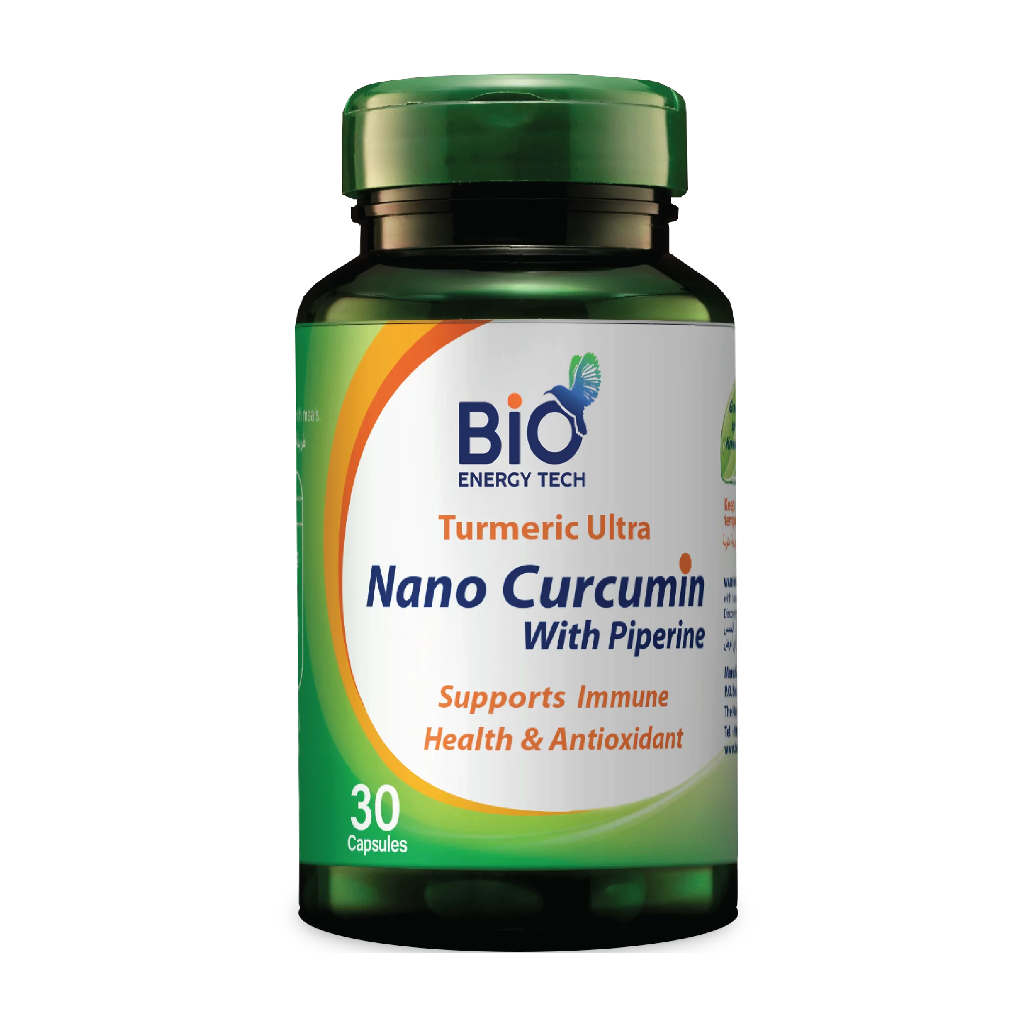 BIOENERGY NANO CURCUMIN 30CAP