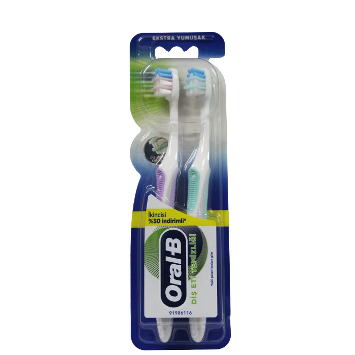 ORAL B GUMLINE PURIFY 1+1 فرشاة اسنان