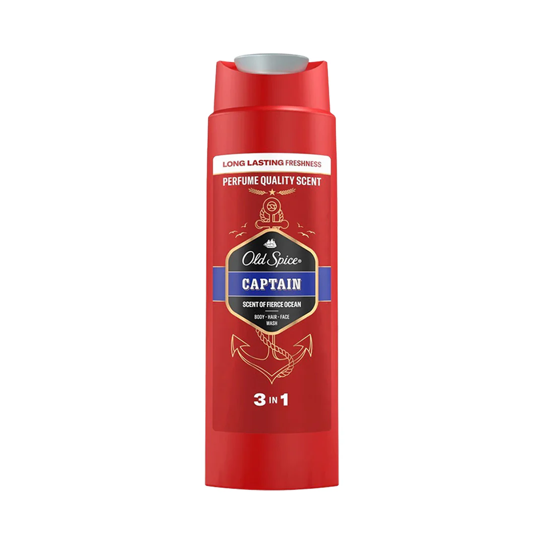 OLD SPICE CAPTAIN 3 IN 1 400ML