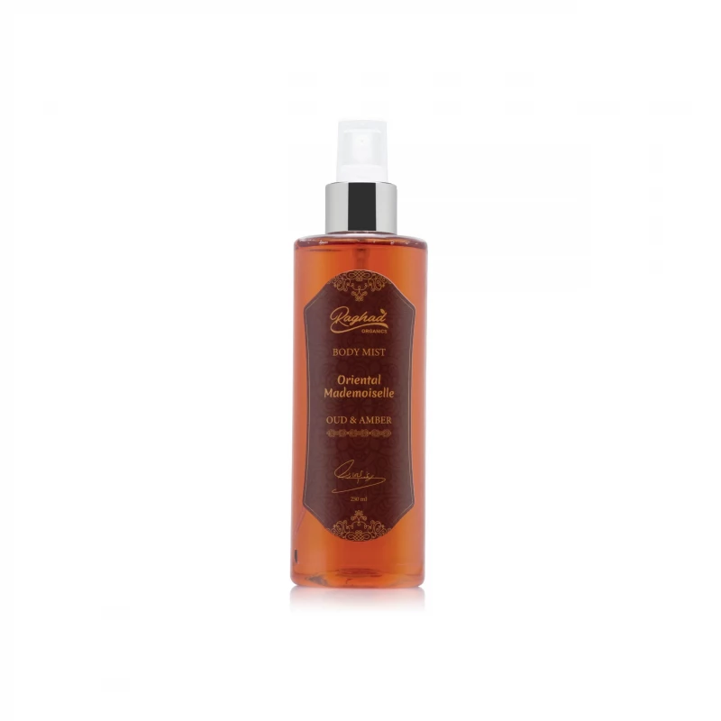 RAGHAD ORGANICS OUD&AMBER BODY MIST 250ML