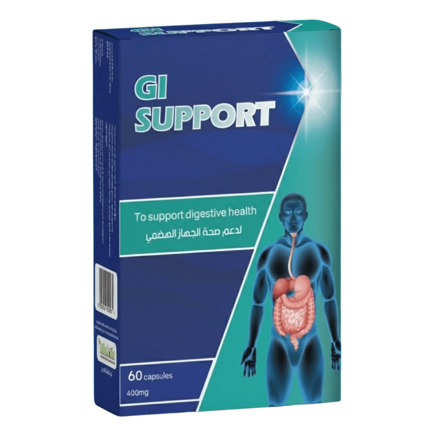 GI SUPPORT 400MG 60CAP