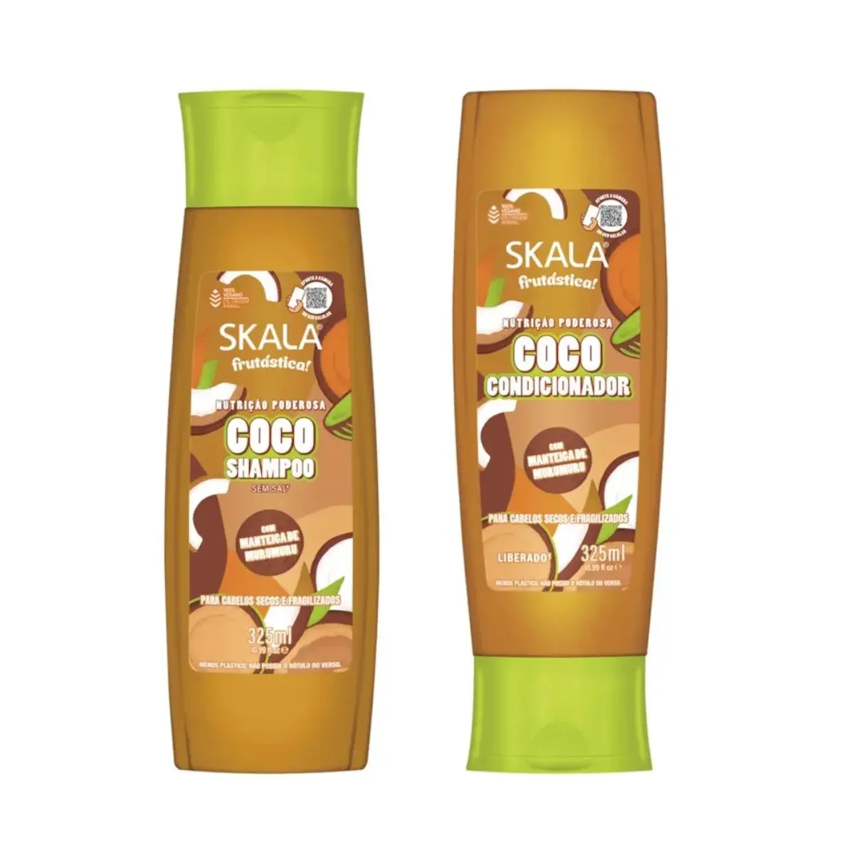 SKALA FRUTASTICA COCO SHAMPOO+CONDICIONER SET 325ML*2 - Image 2