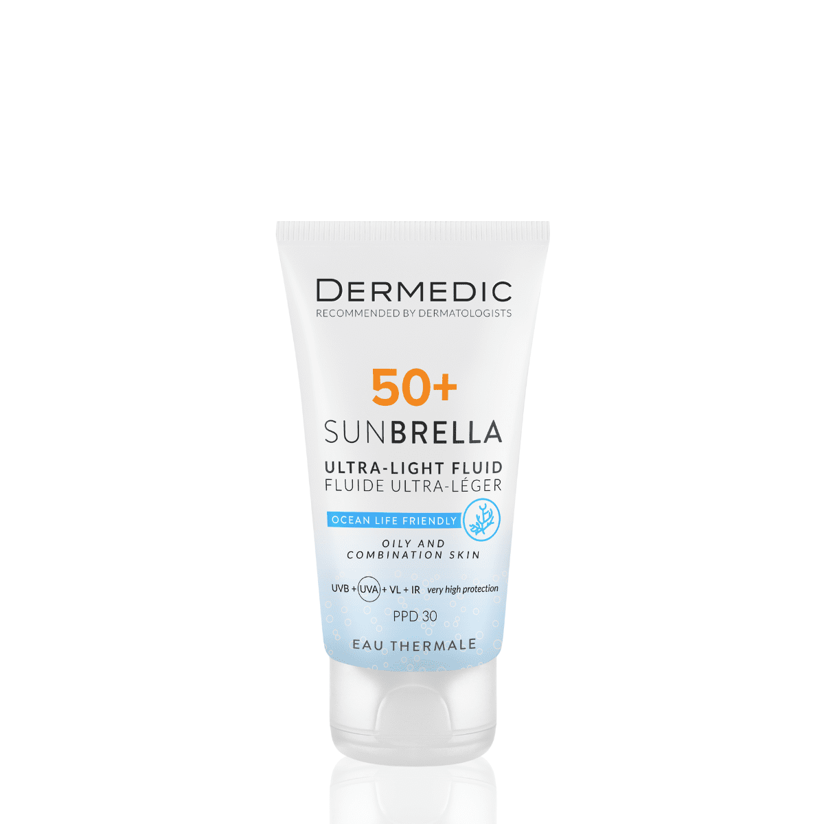 DERMEDIC SUN BRELLA SPF50+ FLUID OILY AND COMBI SKIN 40ML
