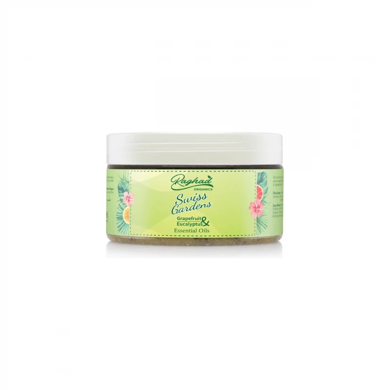 RAGHAD ORGANICS SWISS GARDENS BODY SCRUB 250ML