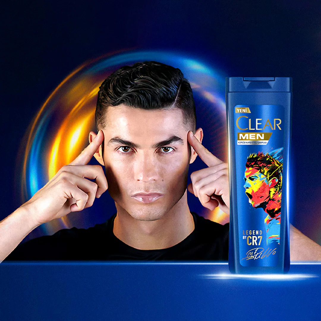 CLEAR MEN LEGEND BY CR7 SHAMPOO 600ML - Image 2