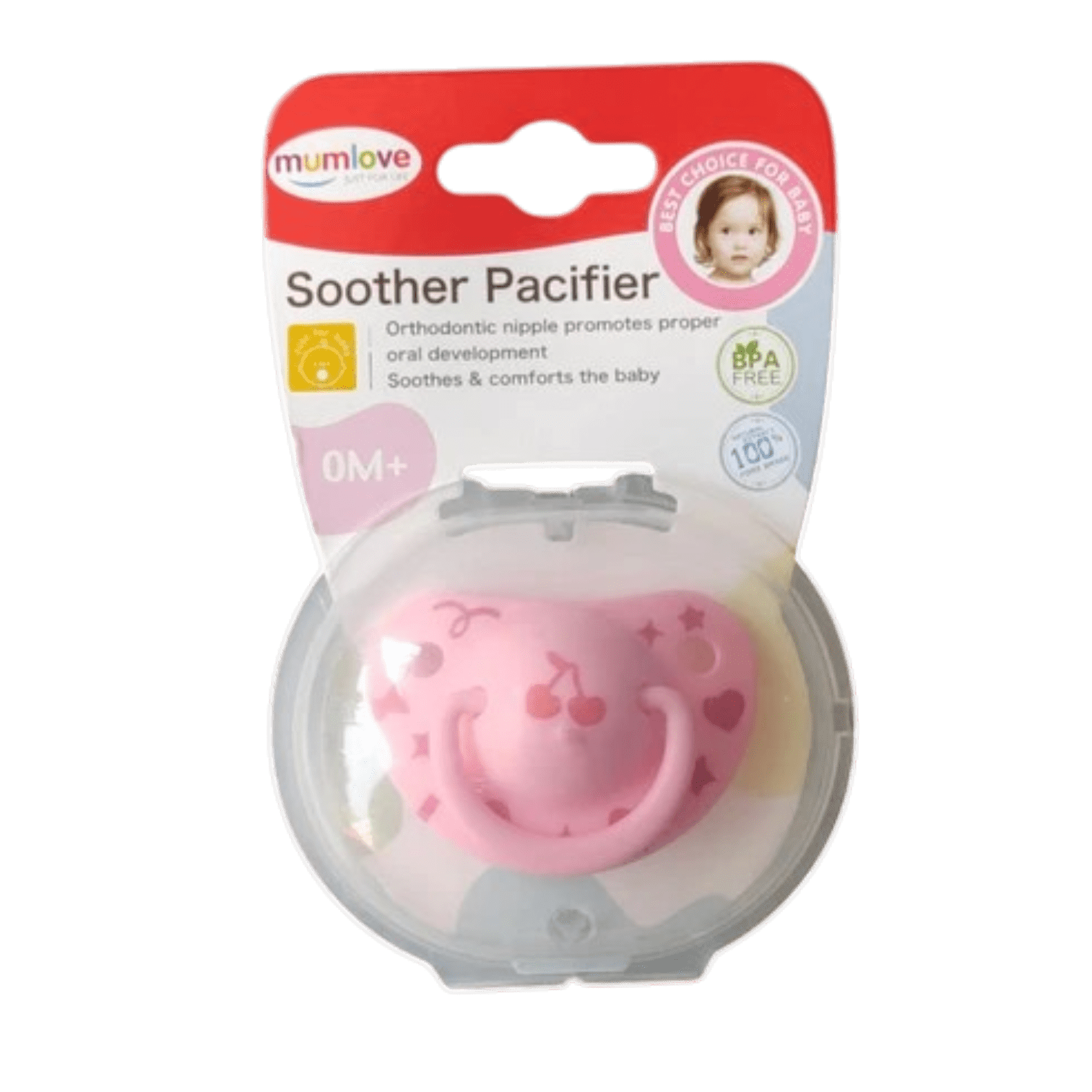 MUMLOVE BABY PACIFER SOOTHER +0M - Image 2