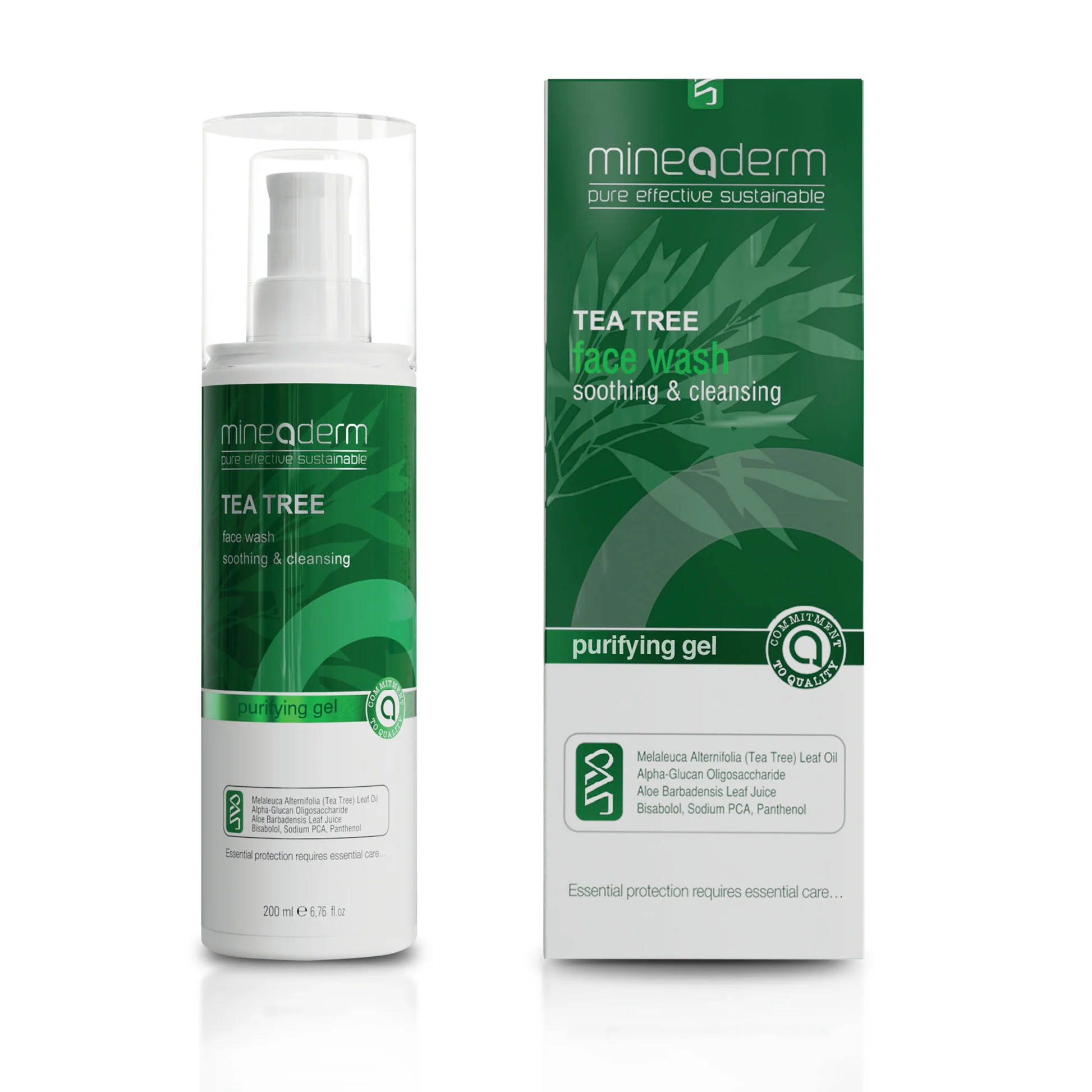 MINEADERM TEA TREE FACE WASH 200ML