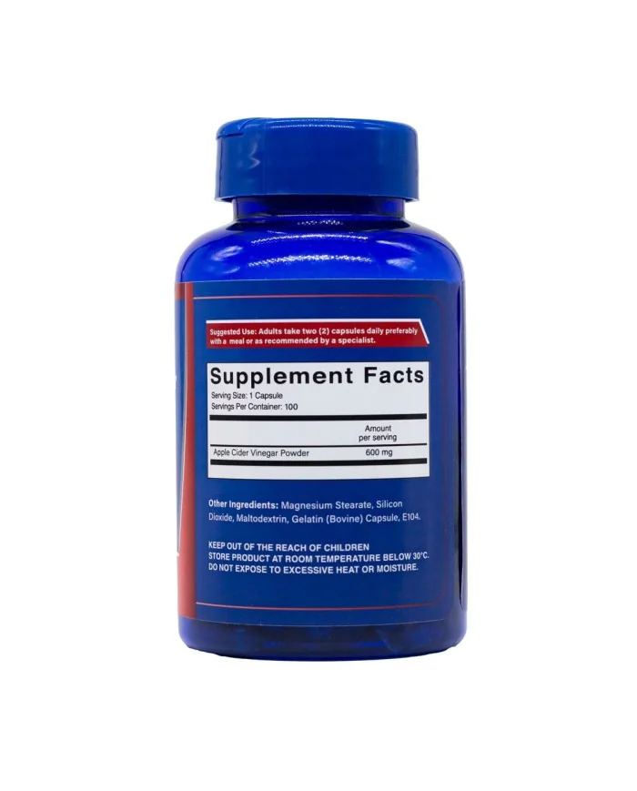 ASTRA APPLE CIDER VINEGAR 100CAP - Image 2